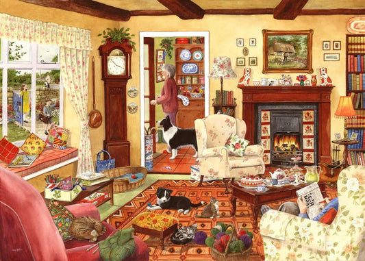 In Time For Tea BIG 500 Puzzle | The Dyslexia Shop