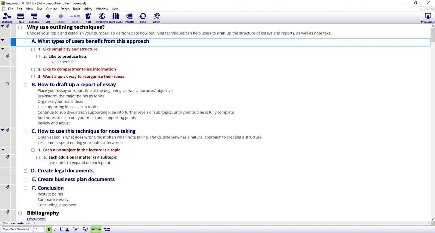 Inspiration 11 for Windows | The Dyslexia Shop