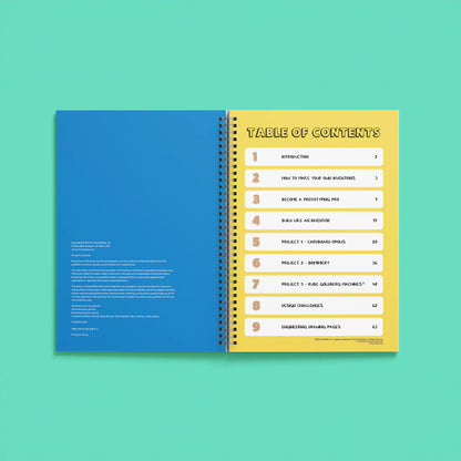 Chomp Inventor's Workbook -- STEM Activity Book for Young Makers