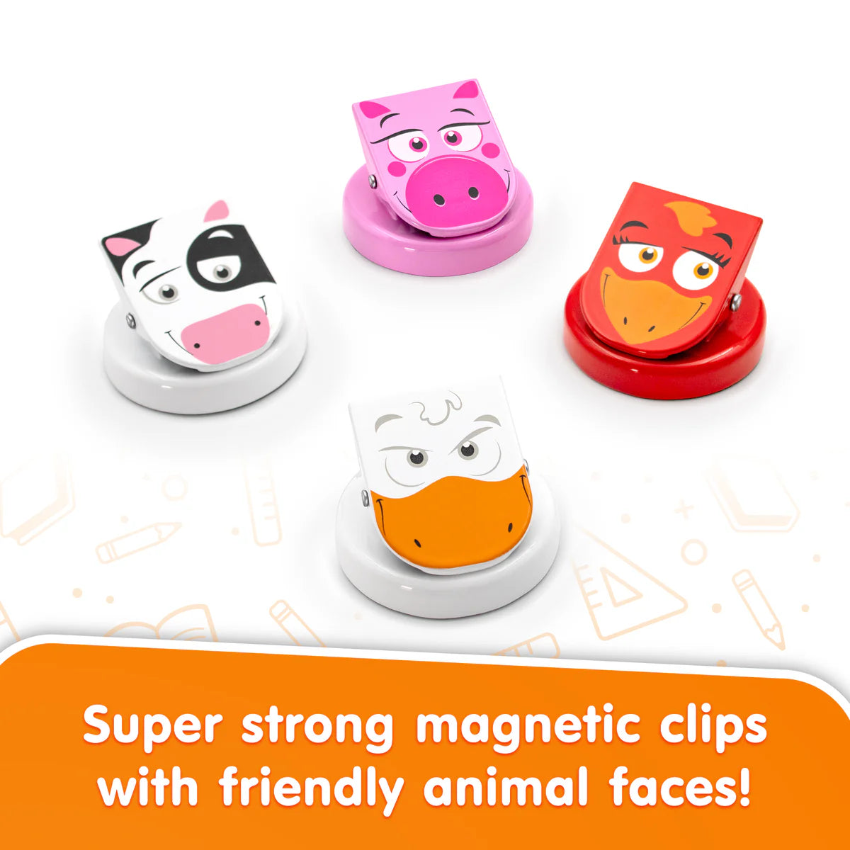 Barnyard Clever Clips – Fun Magnetic Organisers for Home or Classroom