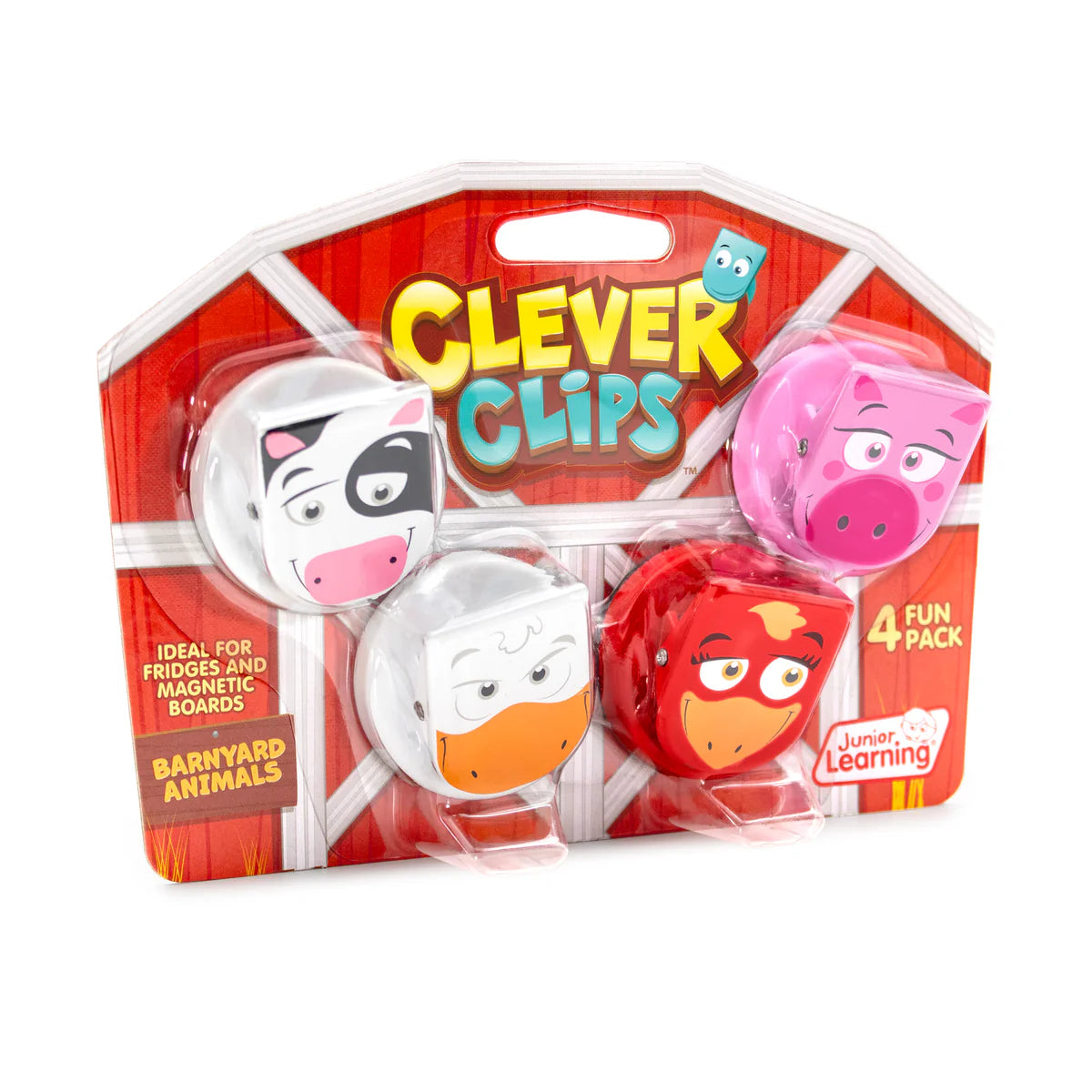 Barnyard Clever Clips – Fun Magnetic Organisers for Home or Classroom
