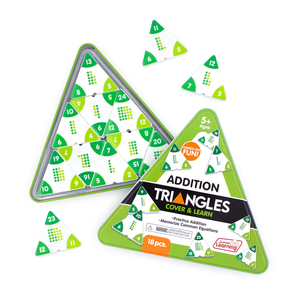 Triangle Math Addition Kids Addition Triangles Visual Maths Tool | The Dyslexia Shop