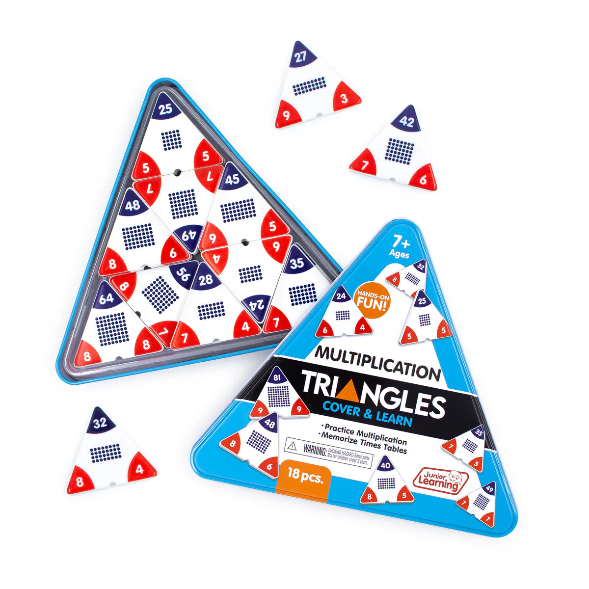 Triangular Multiplication Table Multiplication Triangles – Visual Maths Learning | The Dyslexia Shop