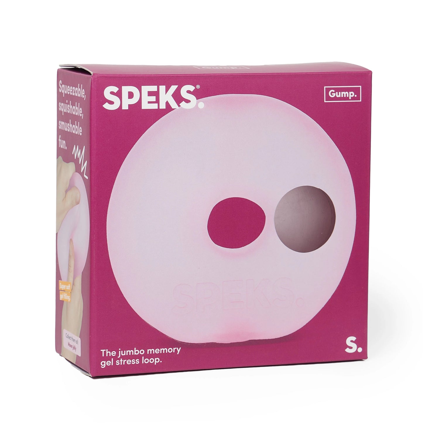 Speks. Jumbo Loop Gump - The Memory Gel Stress Ring - 9cm