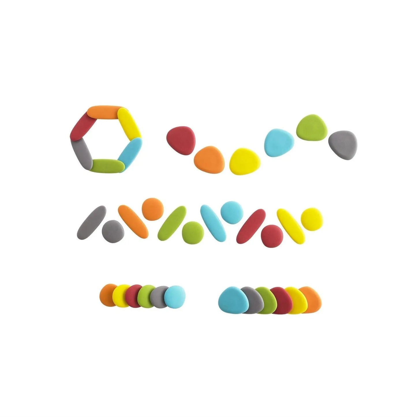 Junior Rainbow Pebbles | The Dyslexia Shop