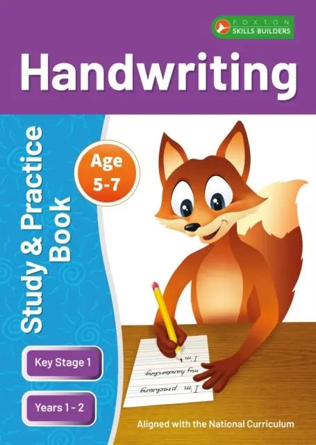 KS1 Handwriting Study & Practice Book for Ages 5-7 (Years 1 - 2) Perfect for learning at home or ...