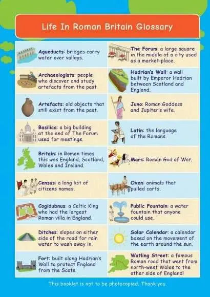 KS2 History: Roman Britain - Topic Pack | The Dyslexia Shop