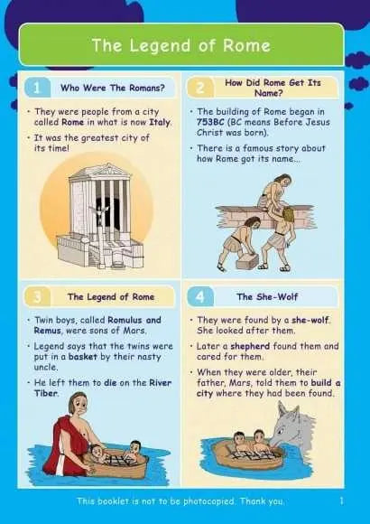 KS2 History: The Roman Empire - Topic Pack | The Dyslexia Shop