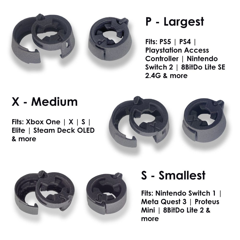 Gaming Controller Grips - Knuckle Kit (Add-On Kit Required)