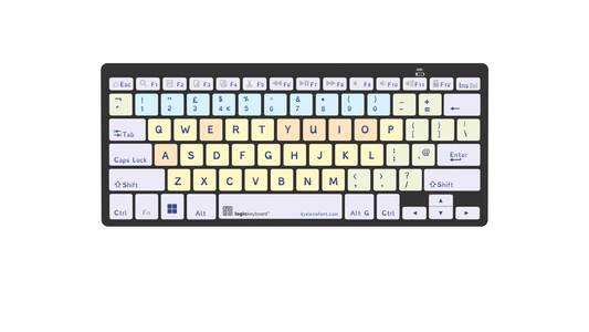 Dyslexie keyboard Bluetooth PC UK