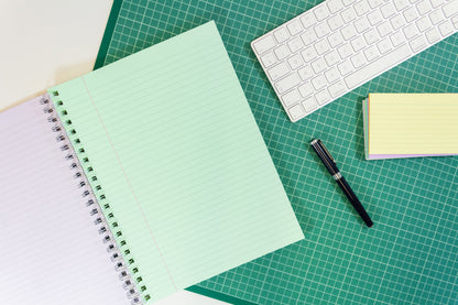 Silvine A4+ Tinted Paper Project Book – 200 Pages – 5 Tinted Sections