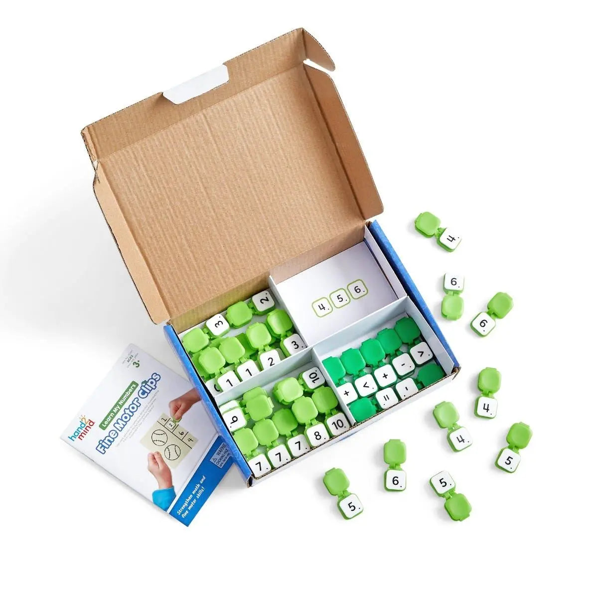 Learn My Numbers Fine Motor Clips | The Dyslexia Shop