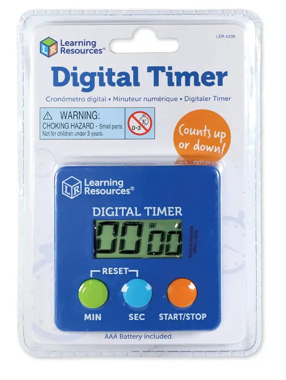 Read Timer Learning Resources - Digital Timer | The Dyslexia Shop