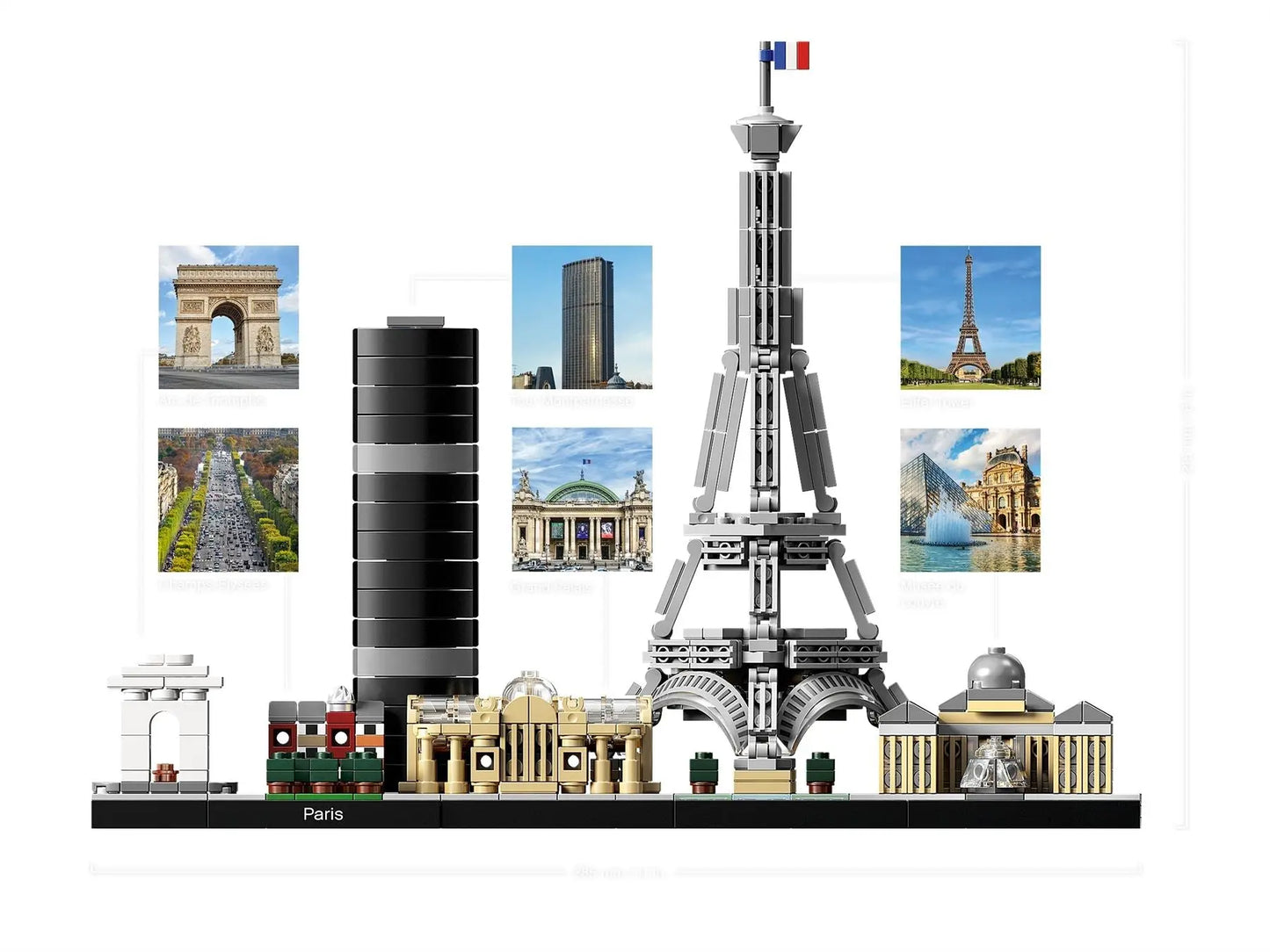 Lego® Architecture Paris (21044) | The Dyslexia Shop