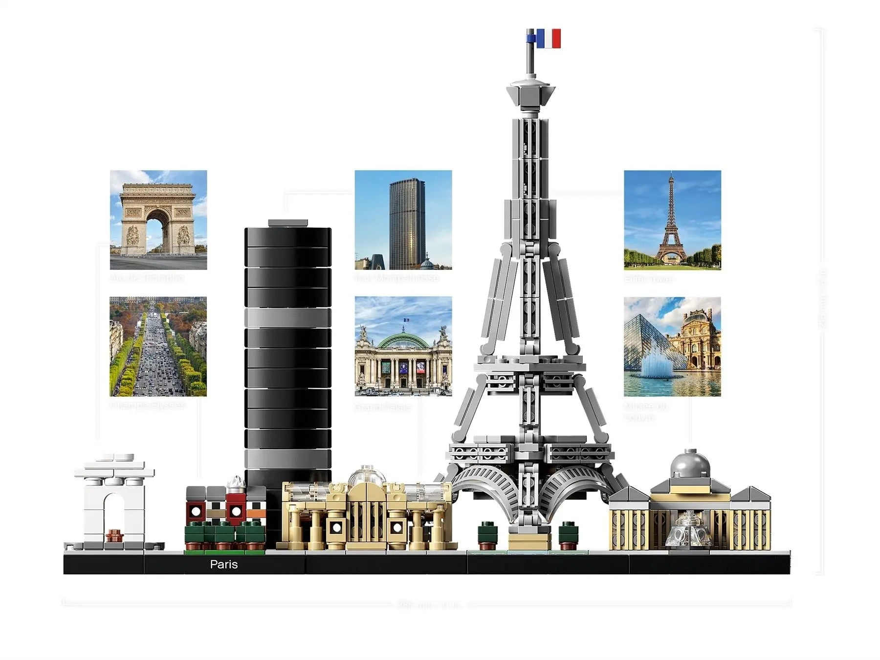 Lego® Architecture Paris (21044) | The Dyslexia Shop