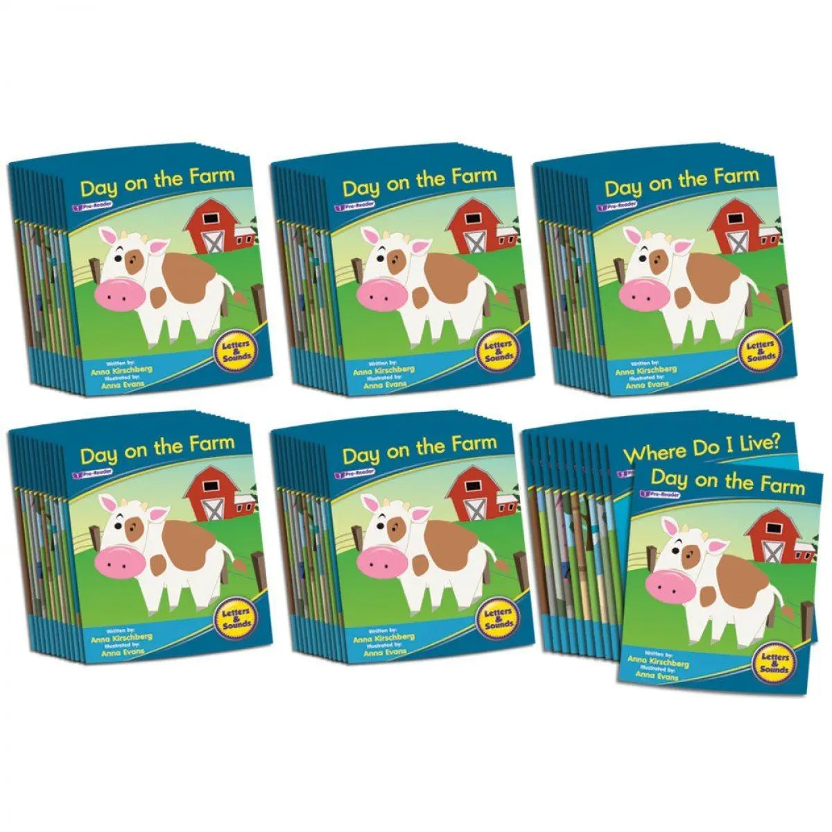 Letters & Sounds Phase 1 Set 1 Fiction - 6 Pack | The Dyslexia Shop