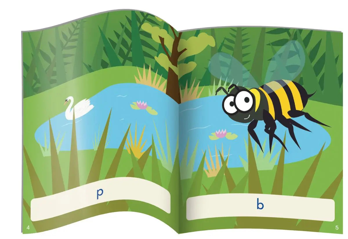 Letters & Sounds Phase 1 Set 1 Fiction - 6 Pack | The Dyslexia Shop