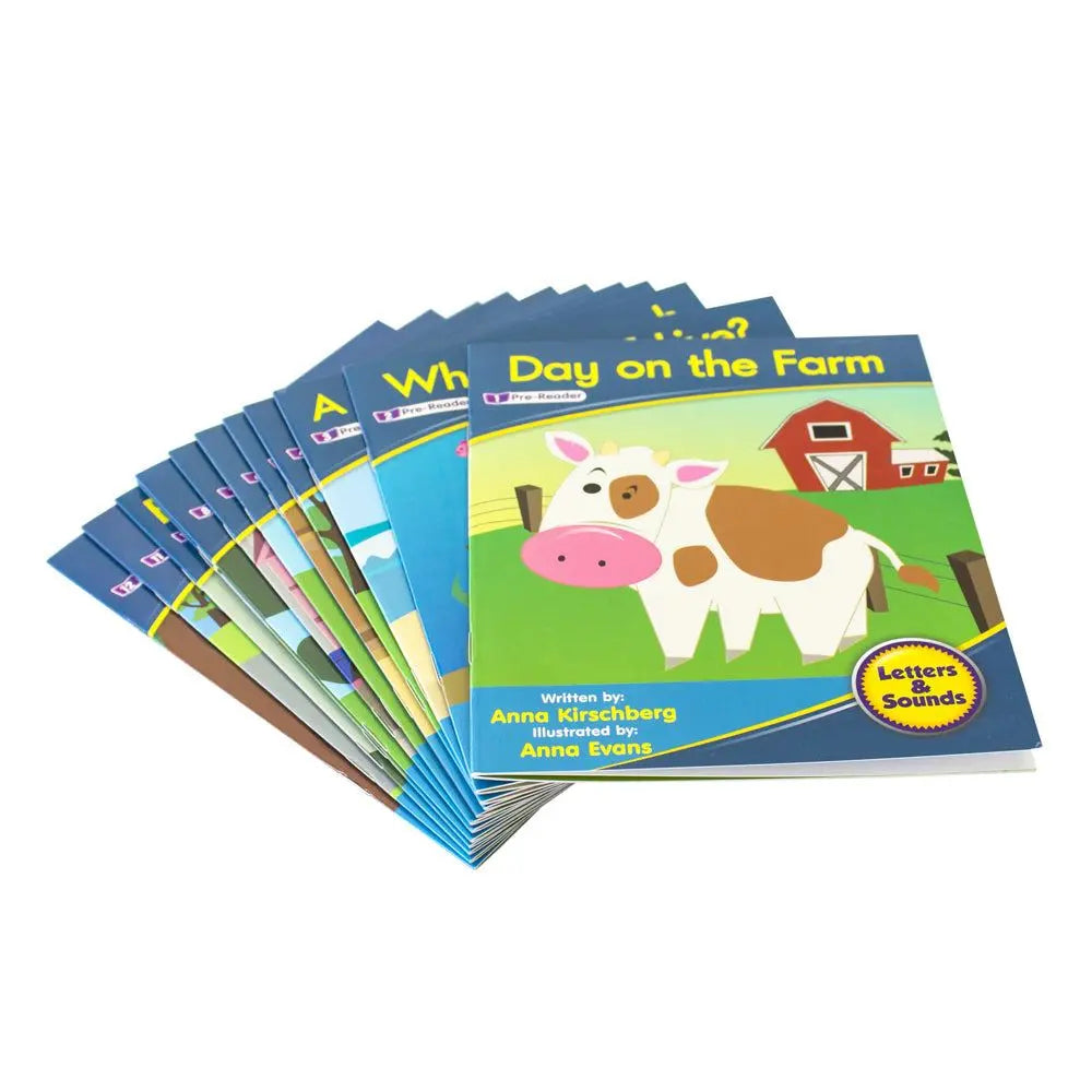 Letters & Sounds Phase 1 Set 1 Fiction - 6 Pack | The Dyslexia Shop