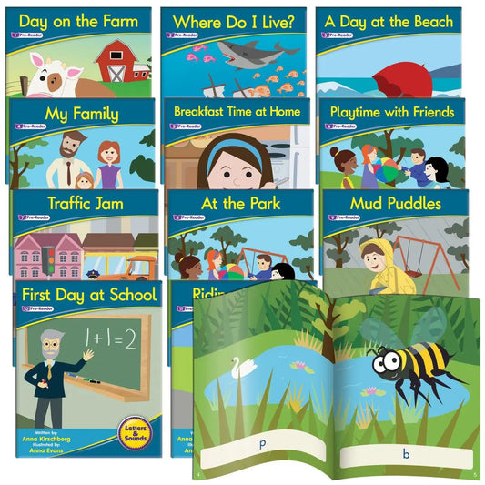 Letters & Sounds Phase 1 Set 1 Fiction | The Dyslexia Shop