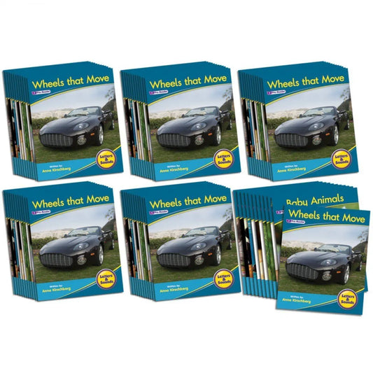Letters & Sounds Phase 1 Set 1 Non-Fiction - 6 Pack | The Dyslexia Shop