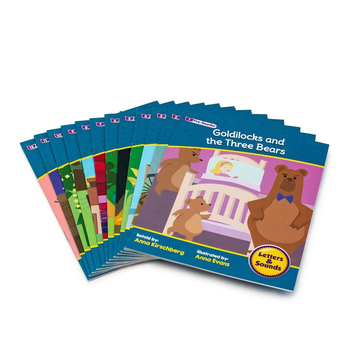 Letters & Sounds Phase 1 Set 2 Fiction - 6 Pack | The Dyslexia Shop