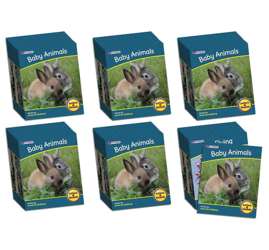 Letters & Sounds Phase 1 Set 2 Non-Fiction - 6 Pack | The Dyslexia Shop