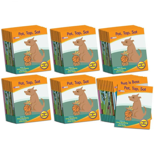 Letters & Sounds Phase 2 Set 1 Fiction - 6 Pack | The Dyslexia Shop