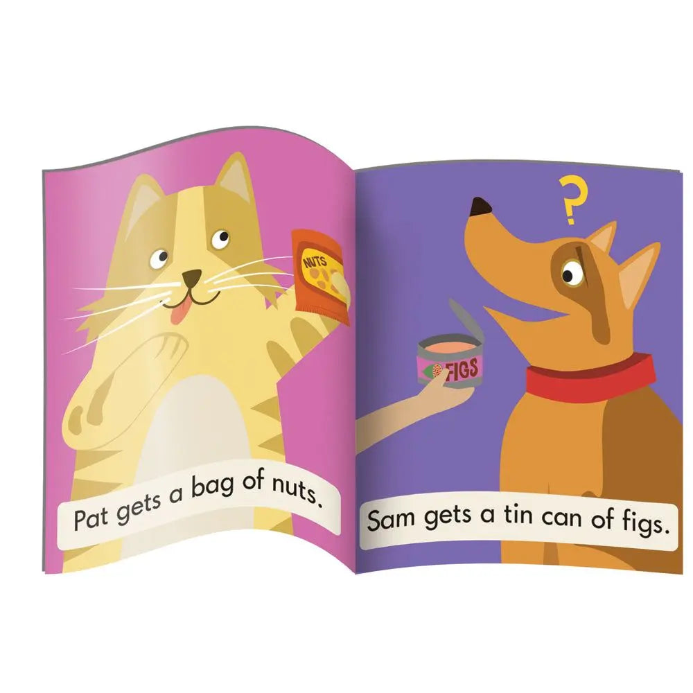Letters & Sounds Phase 2 Set 1 Fiction - 6 Pack | The Dyslexia Shop