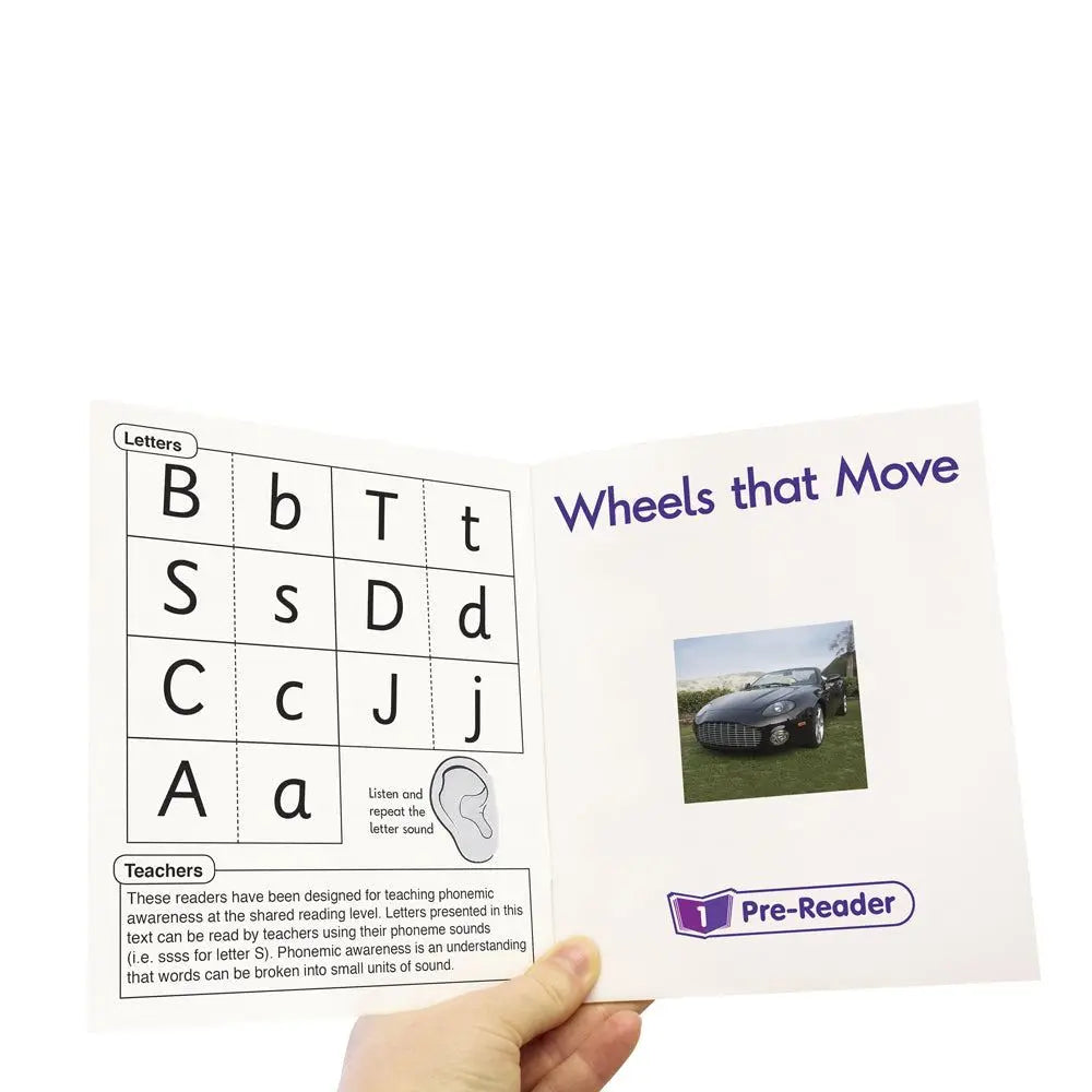 Letters & Sounds Phase 2 Set 1 Non-Fiction - 6 Pack | The Dyslexia Shop