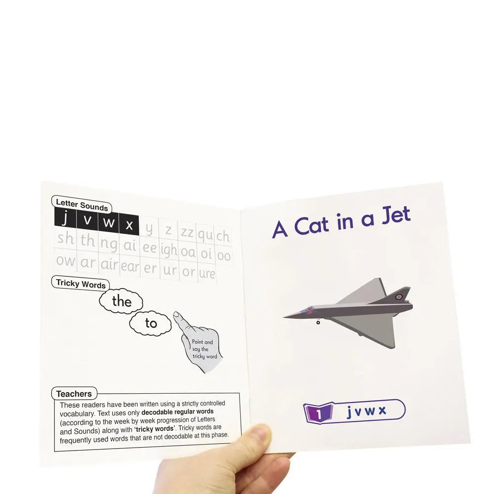 Letters & Sounds Phase 3 Set 1 Fiction - 6 Pack | The Dyslexia Shop