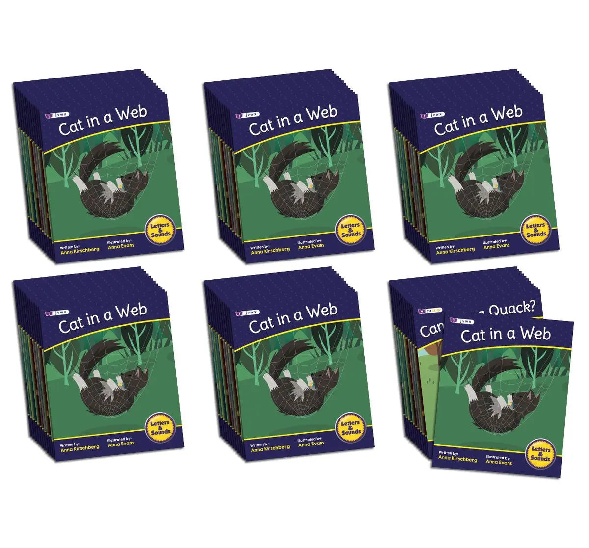 Letters & Sounds Phase 3 Set 2 Fiction - 6 Pack | The Dyslexia Shop