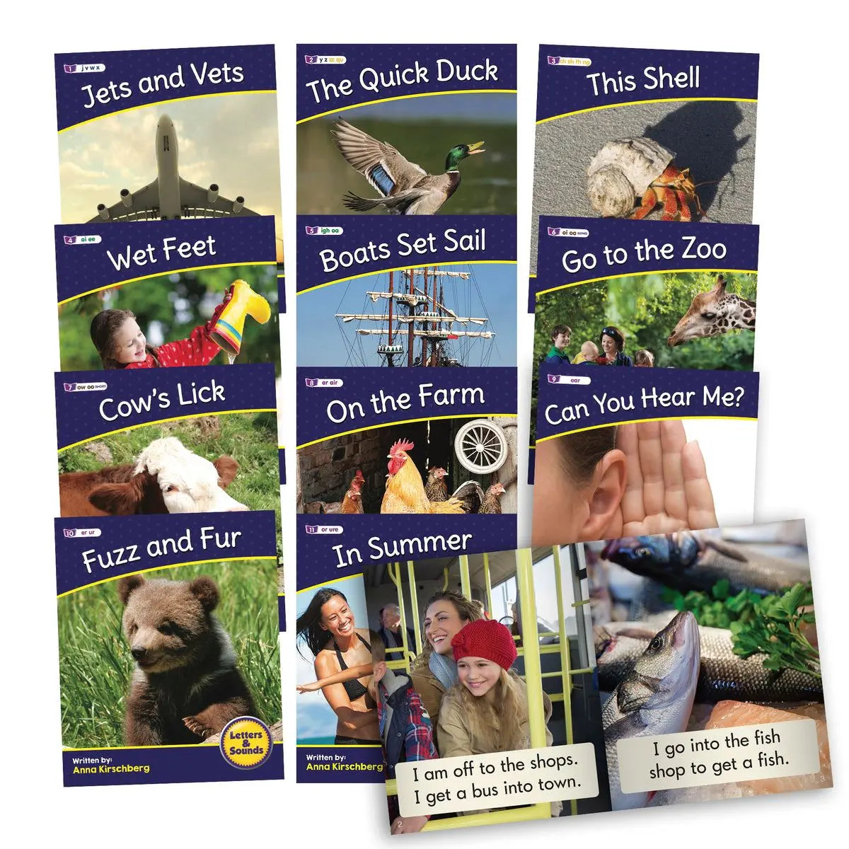 Letters & Sounds Phase 3 Set 2 Non-Fiction - 6 Pack | The Dyslexia Shop