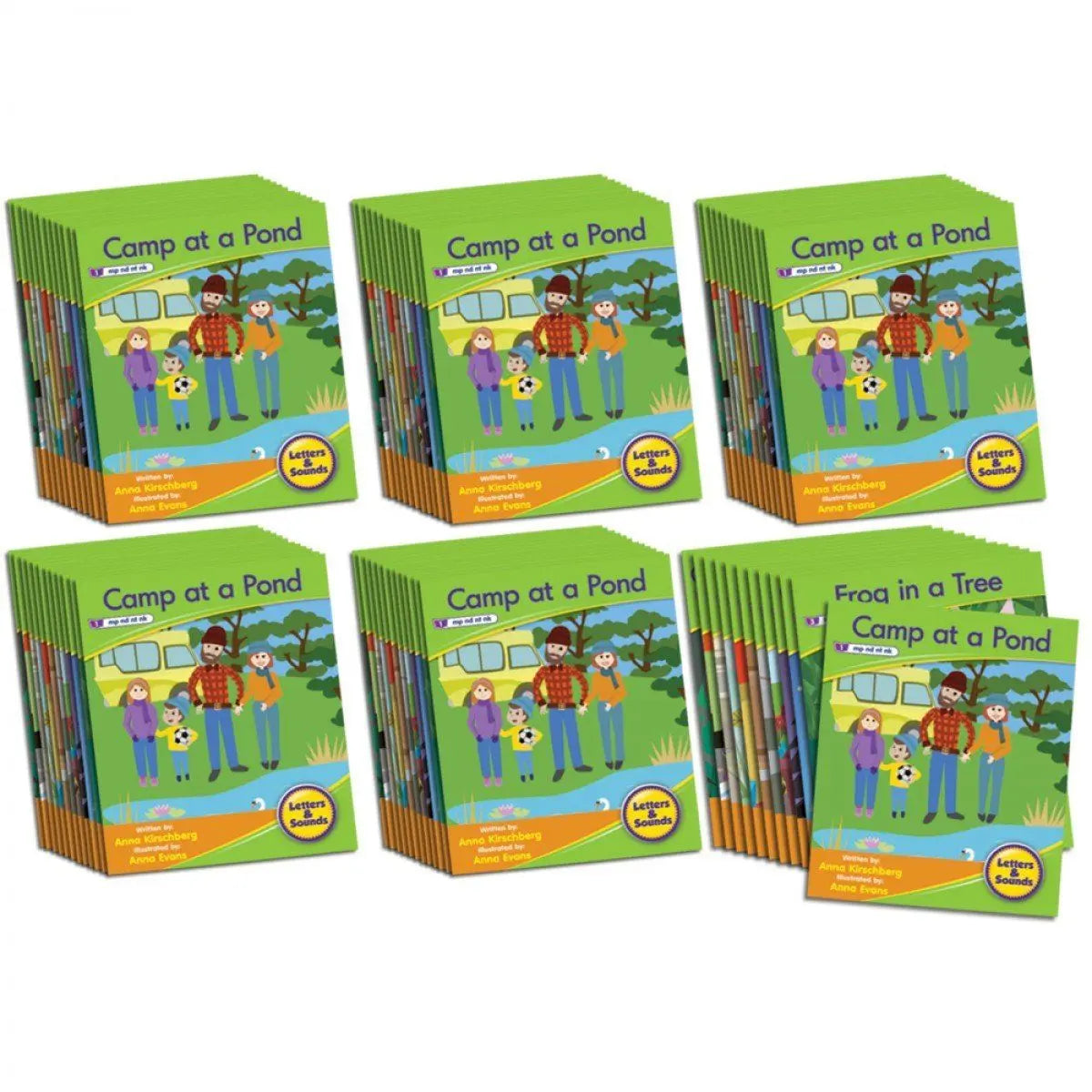 Letters & Sounds Phase 4 Set 1 Fiction - 6 Pack | The Dyslexia Shop