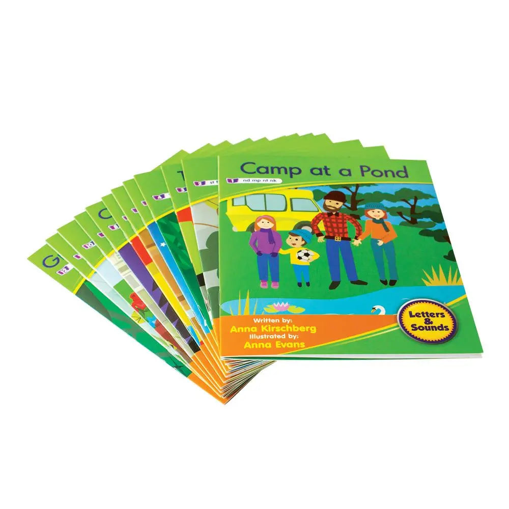 Letters & Sounds Phase 4 Set 1 Fiction - 6 Pack | The Dyslexia Shop