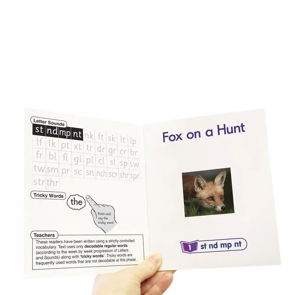 Letters & Sounds Phase 4 Set 1 Non-Fiction | The Dyslexia Shop
