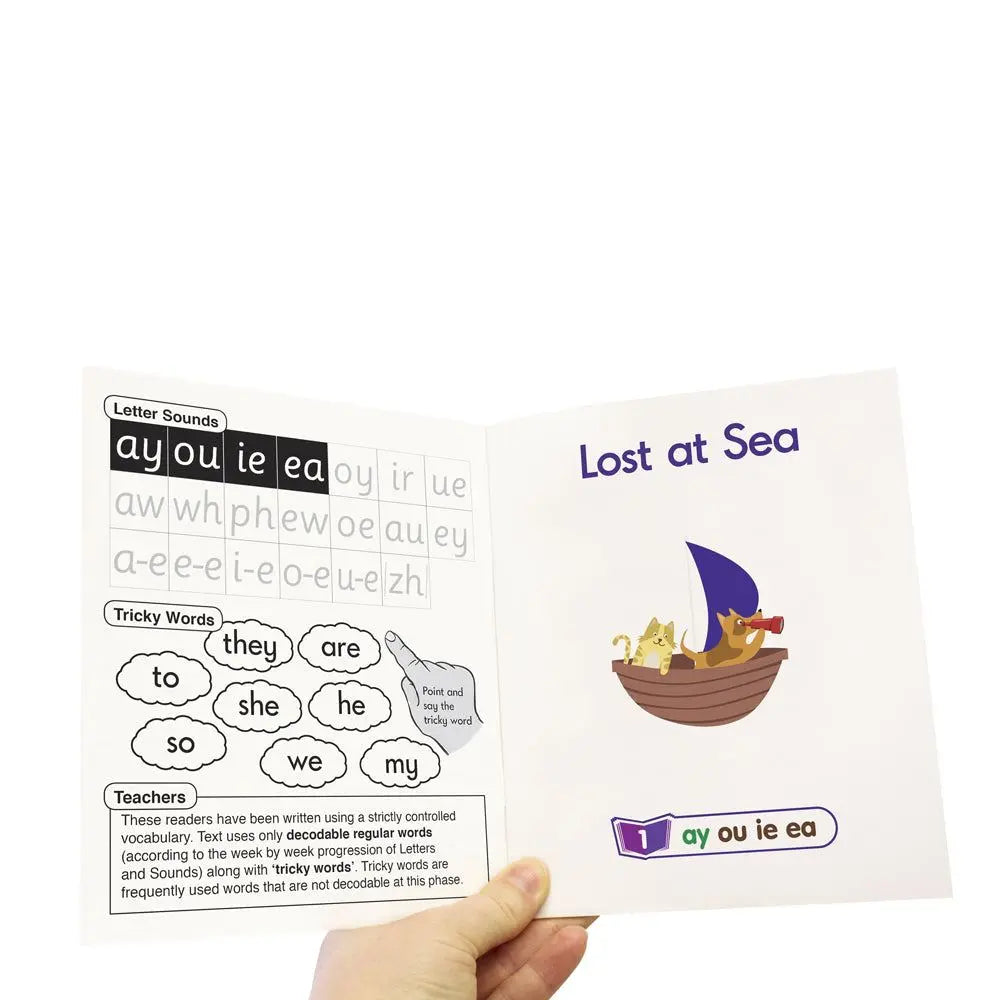 Letters & Sounds Phase 5 Set 1 Fiction - 6 Pack | The Dyslexia Shop