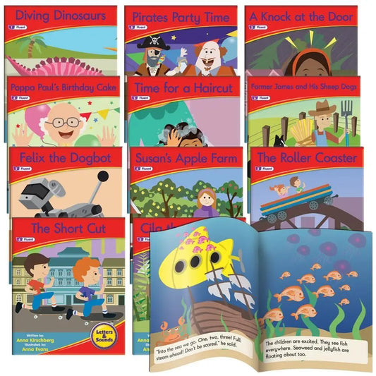Letters & Sounds Phase 6 Set 1 Fiction | The Dyslexia Shop