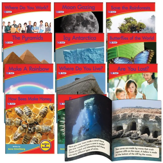 Letters & Sounds Phase 6 Set 1 Non-Fiction | The Dyslexia Shop