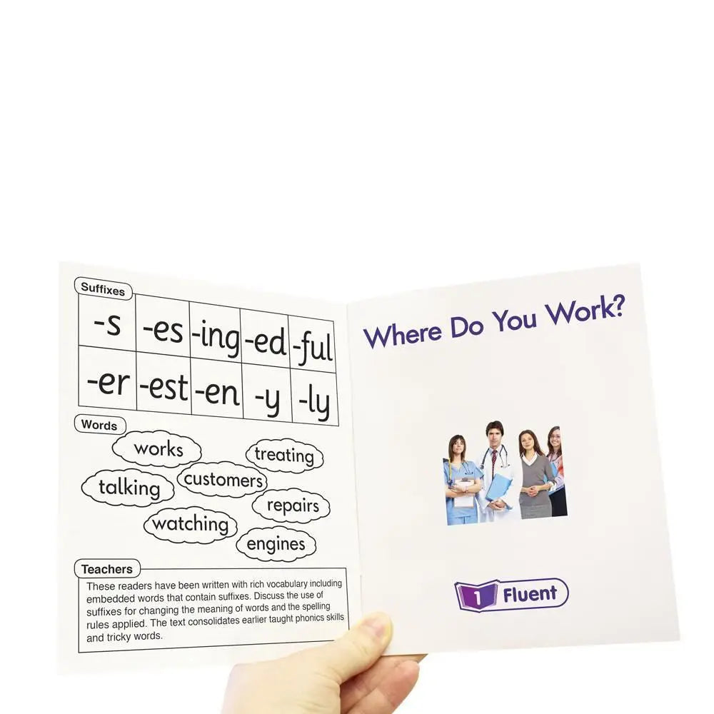 Letters & Sounds Phase 6 Set 1 Non-Fiction | The Dyslexia Shop