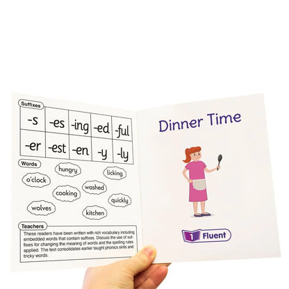 Letters & Sounds Phase 6 Set 2 Fiction - 6 Pack | The Dyslexia Shop