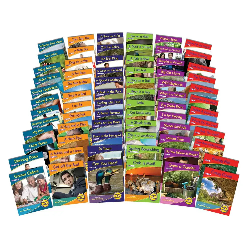 Letters & Sounds Set 1 - Complete Set | The Dyslexia Shop