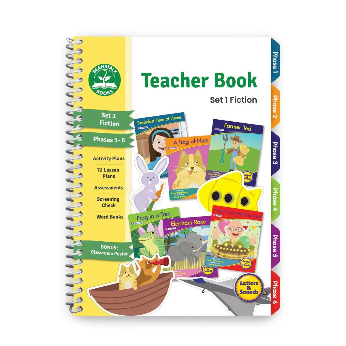 Letters and Sounds Decodable Readers - Single Complete Kit | The Dyslexia Shop