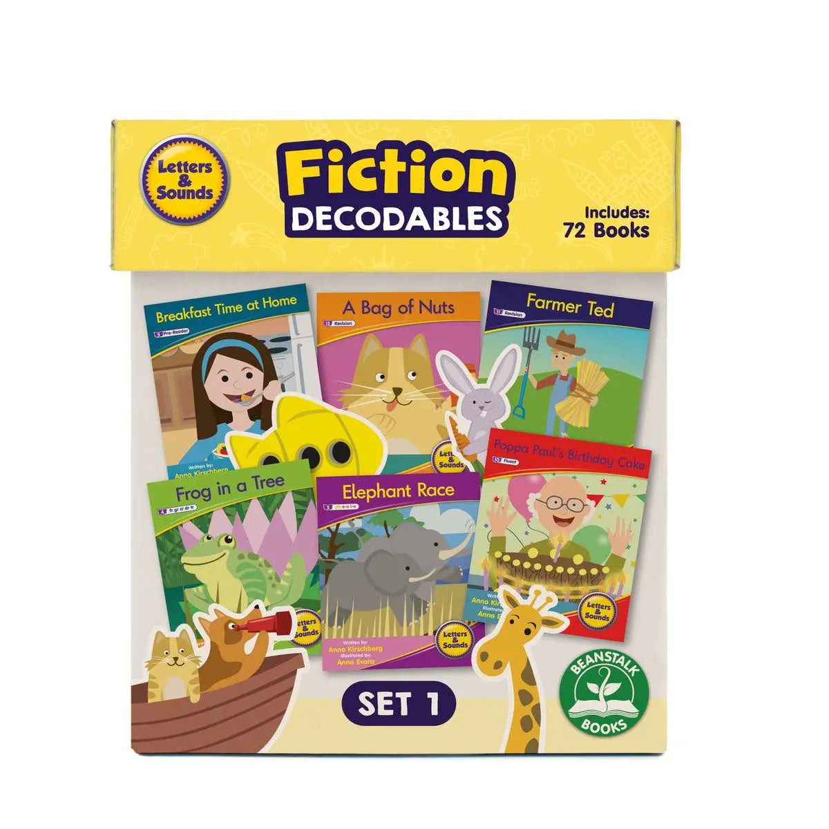 Letters and Sounds Decodable Readers - Single Complete Kit | The Dyslexia Shop