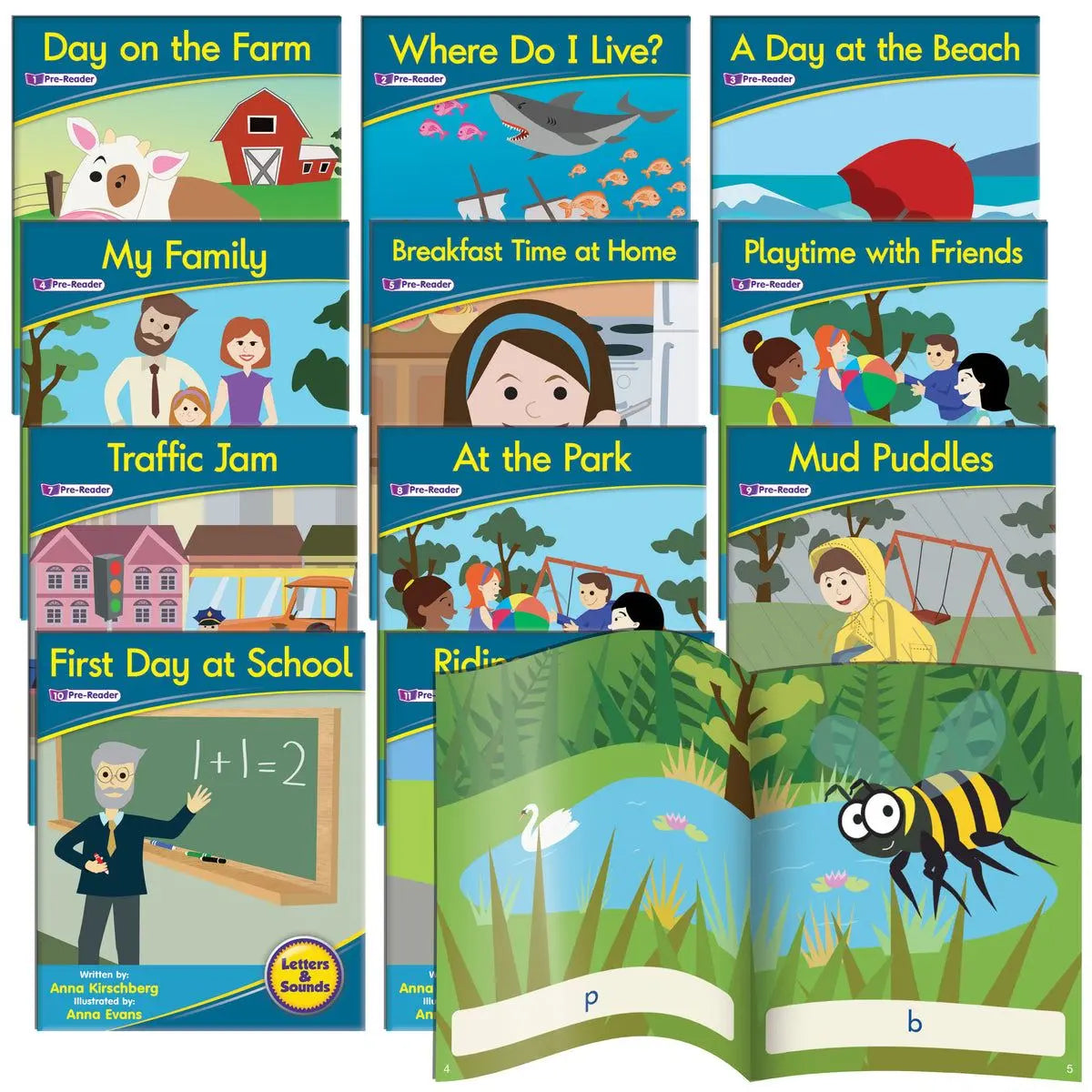 Letters and Sounds Phase 1 Single Kit | The Dyslexia Shop