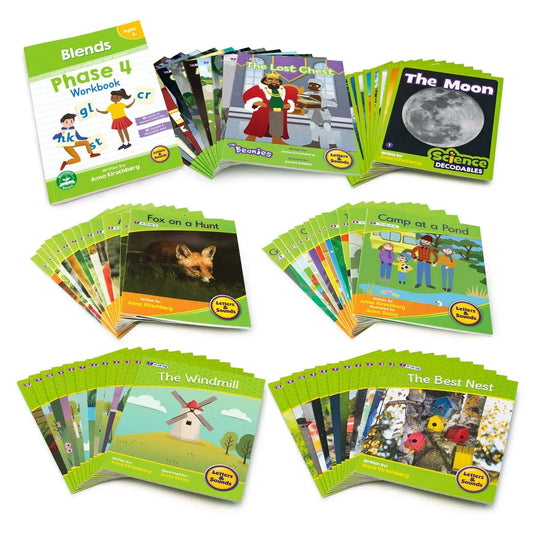 Letters and Sounds Phase 4 Single Kit | The Dyslexia Shop