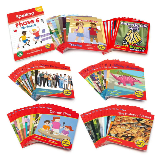 Letters and Sounds Phase 6 Single Kit | The Dyslexia Shop