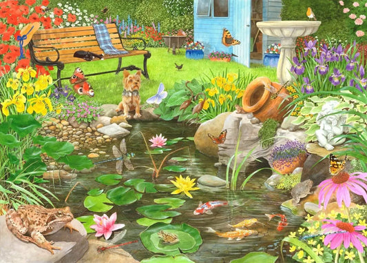 Lily Pond 1000 Piece Puzzle | The Dyslexia Shop