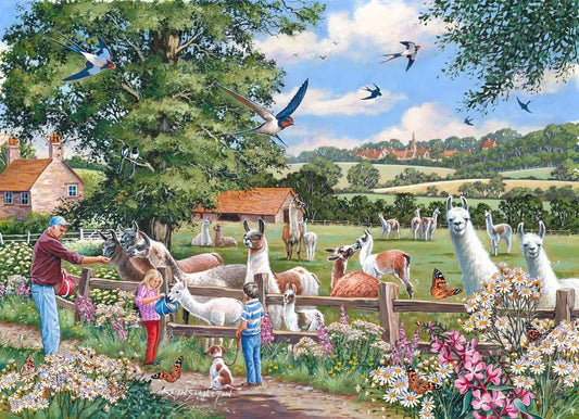Llama Mamas 1000 Piece Puzzle | The Dyslexia Shop