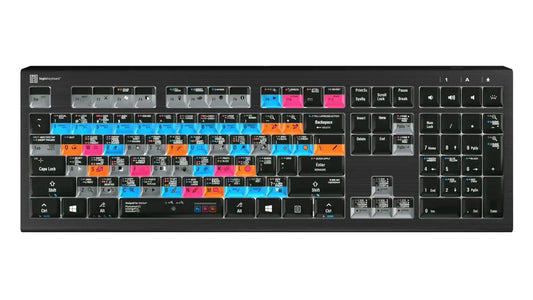 Logickeyboard Adobe Graphic Designer TITAN PC UK Keyboard | The Dyslexia Shop