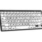 Logickeyboard Braille and Large Print Mini Bluetooth Keyboard for Windows PC | The Dyslexia Shop